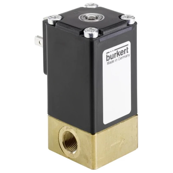 Burkert Type 2873 - Direct-acting 2-way standard solenoid control valve